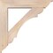 Ekena Millwork Olympic Traditional Smooth Bracket w/ Offset Brace, Douglas Fir, 7 1/2"W x 38"D x 38"H BKT0806X38X38OLY01SDF - alternate 3